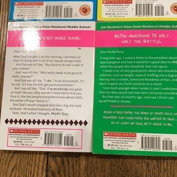 BUNDLE of 5 - Dear Dumb Diary​​​​​​ AB - Picture 7 of 13